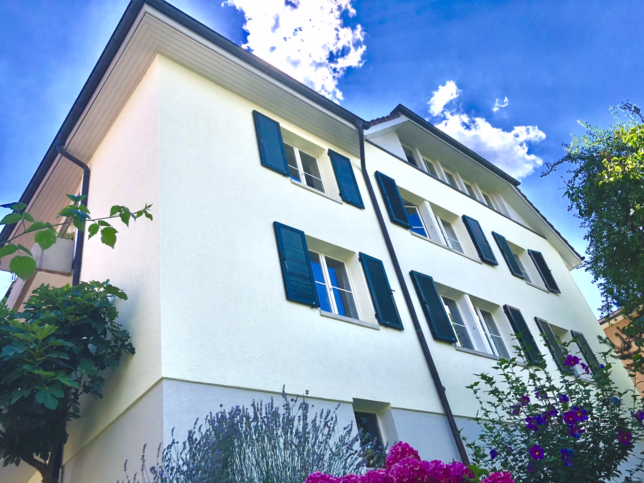 Fassadengestaltung Zürichsee – Pitturama erneuert Hausfassade in Horgen